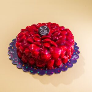 Strawberry Ruch Cake
