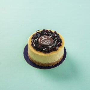 تشيز كيك توت أزرق