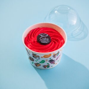 كوب آيس كريم فراولة